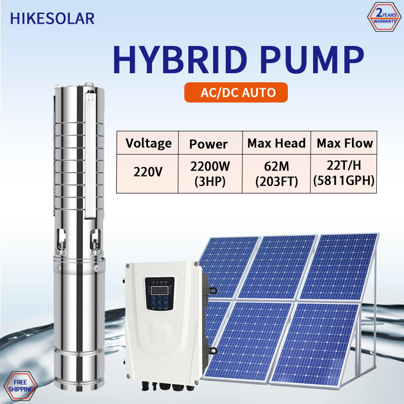 Farming Pump For Agriculture - 農業用点滴灌漑ポンプ,農業用水中太陽熱温水ポンプ,MPP付きステンレス鋼