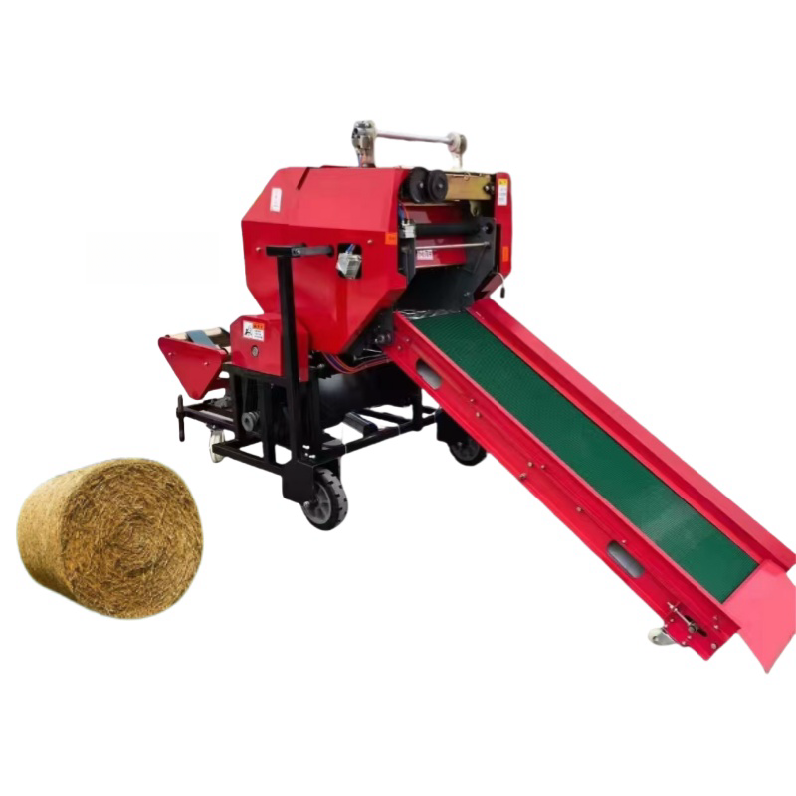 Silage Baler Machine - ミニフォレージサイレージラウンドベーラー＆ラッパー機械、乾草・湿式バイオマス・藁ラッパー、サイレージベーラー