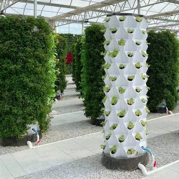Hydroponic Farming Agriculture - 改良型屋内農業屋外エアロポニックスタワーシステムガーデン農業土壌レス栽培垂直水耕栽培タワー