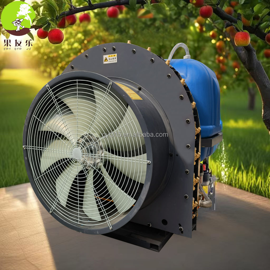 Orchard Sprayer Tractor - 果樹園・庭園・農業用消毒・殺虫用トラクターPTO吊り下げ式エア駆動噴霧器 コアポンプ部品