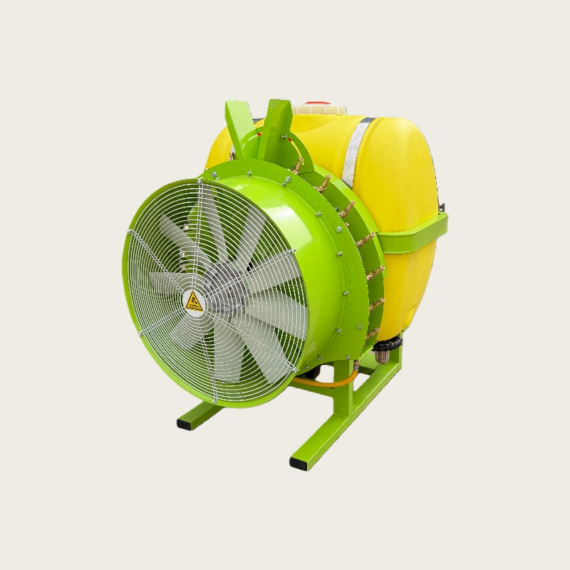 Orchard Sprayer Tractor - 農業用トラクター3点ヒッチ式重作業果樹園エアブラストミスト噴霧器 三気筒プランジャーポンプ 500Lタンク 40馬力 販売中