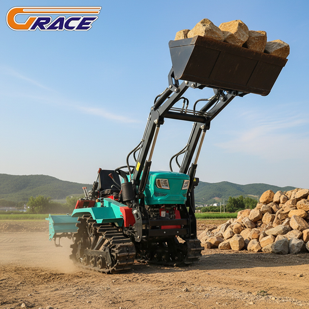 Agriculture Farming Products - カスタマイズされた2025年式新型35馬力ディーゼル4WD農業トラクター、業務用農機具、EPA・CE認証済み、工場価格販売