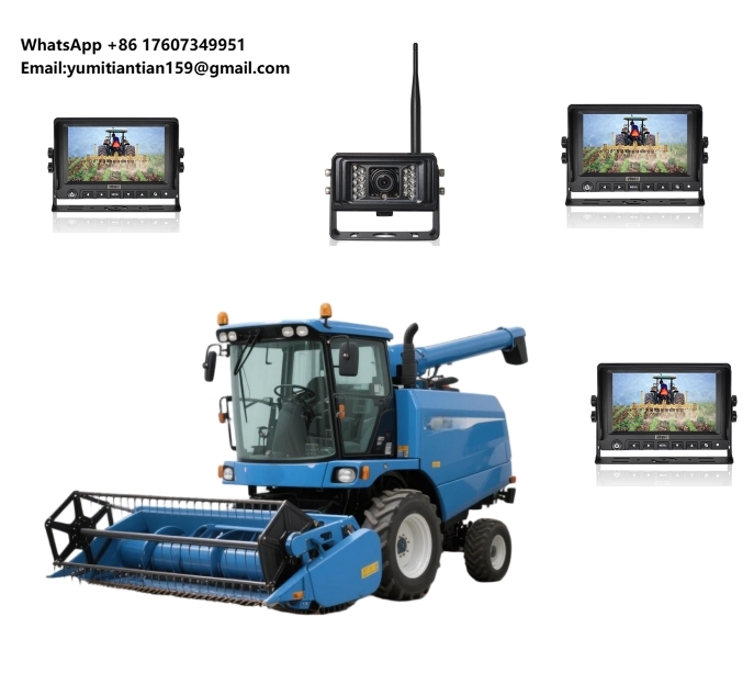 Agriculture Farming Equipments - 信頼性の高い無線農業機器観測カメラシステム 大規模農場向け車両後退支援