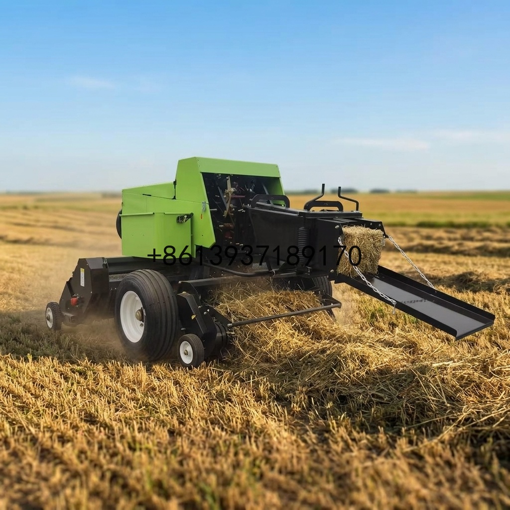 Silage Baler Machine - 農場用スクエアベーラーマシン、サイレージ乾草梱包機、コンパクトミニスクエアベーラー（草用）