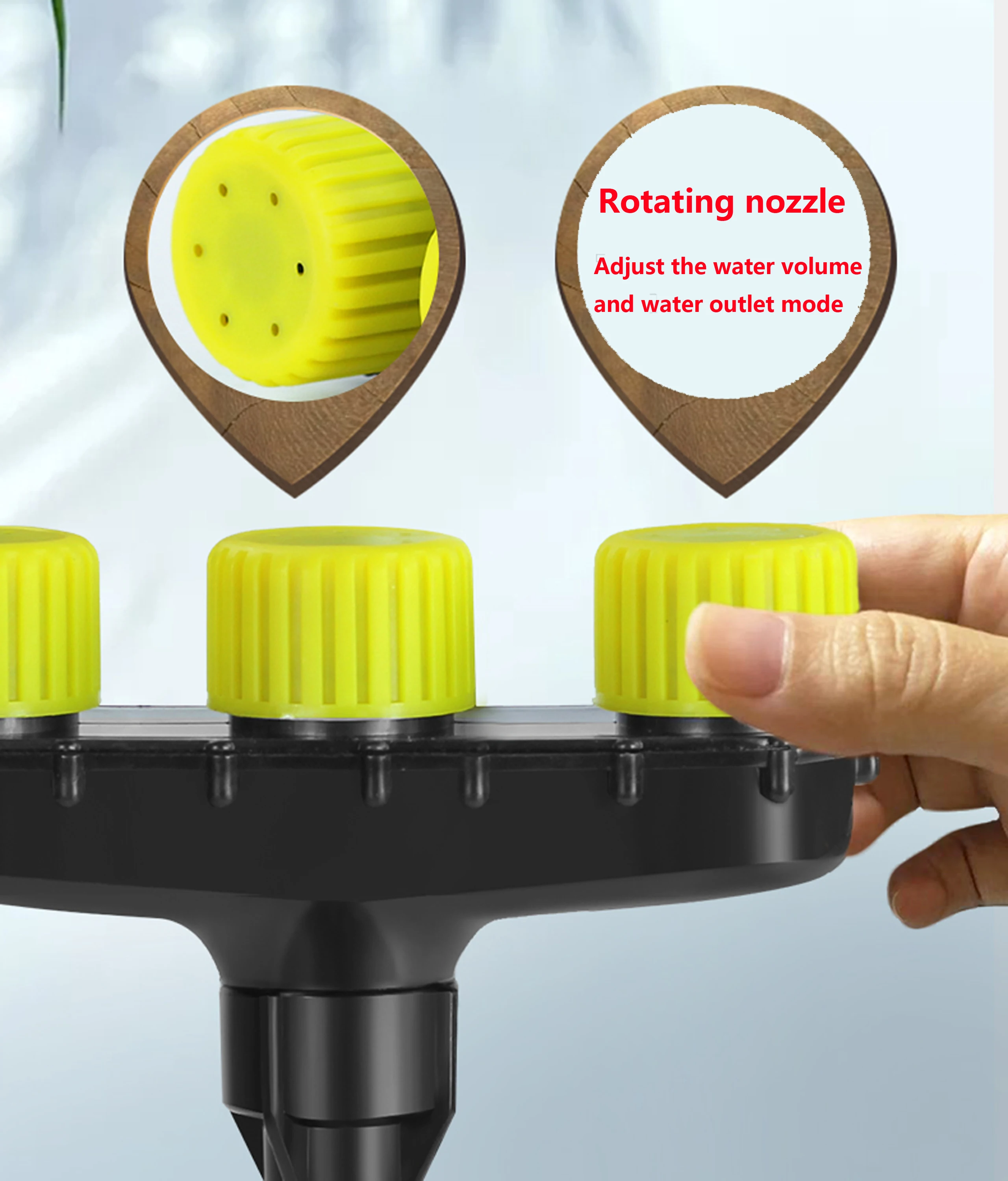 調整可能な噴霧器ノズル,庭の芝生のスプリンクラー,農場の野菜 - Farming Pump For Agriculture のレビューと価格