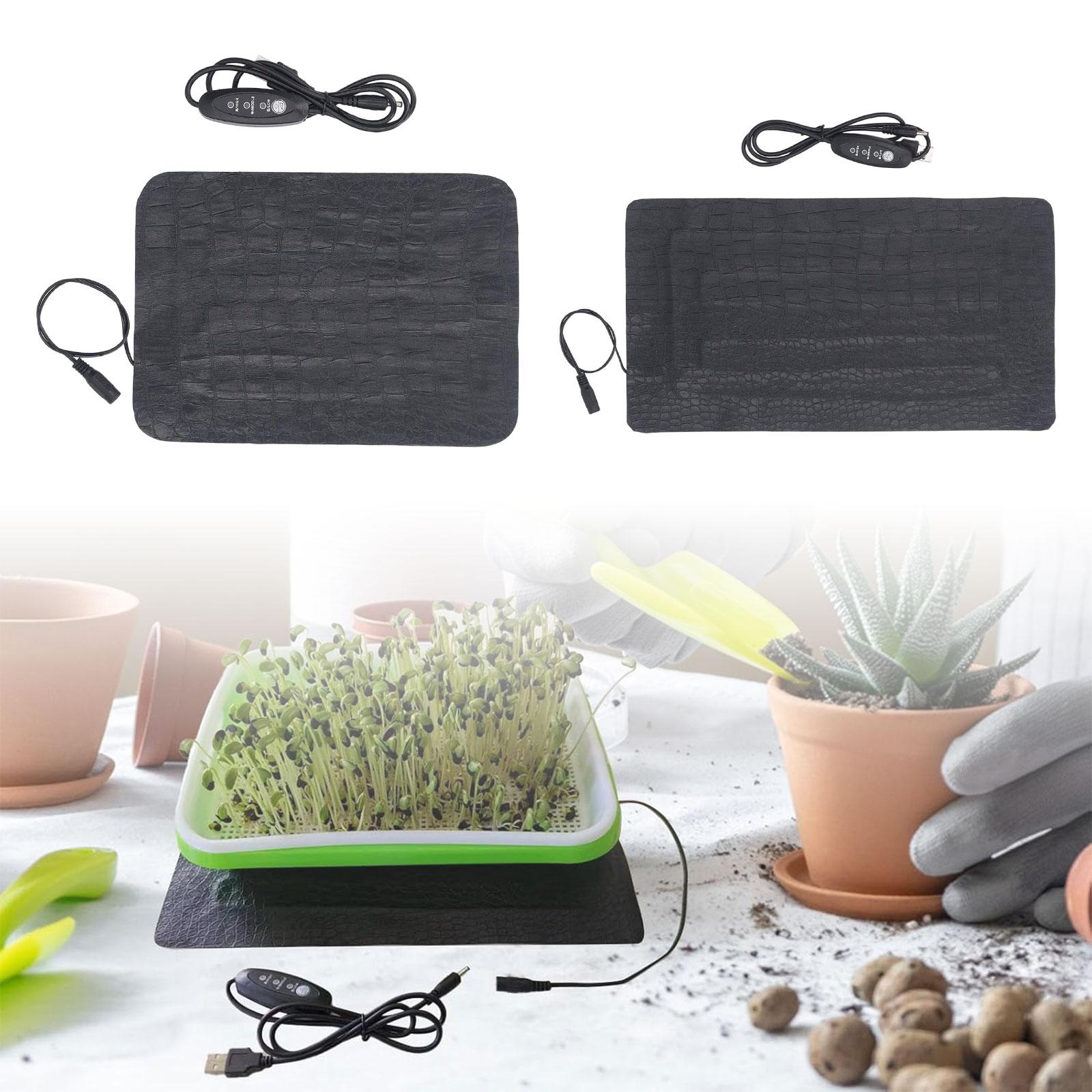 苗床用ヒートマット 室内植物育成 水耕栽培用ヒートパッド 家 - Seedling Heat Mat のレビューと価格