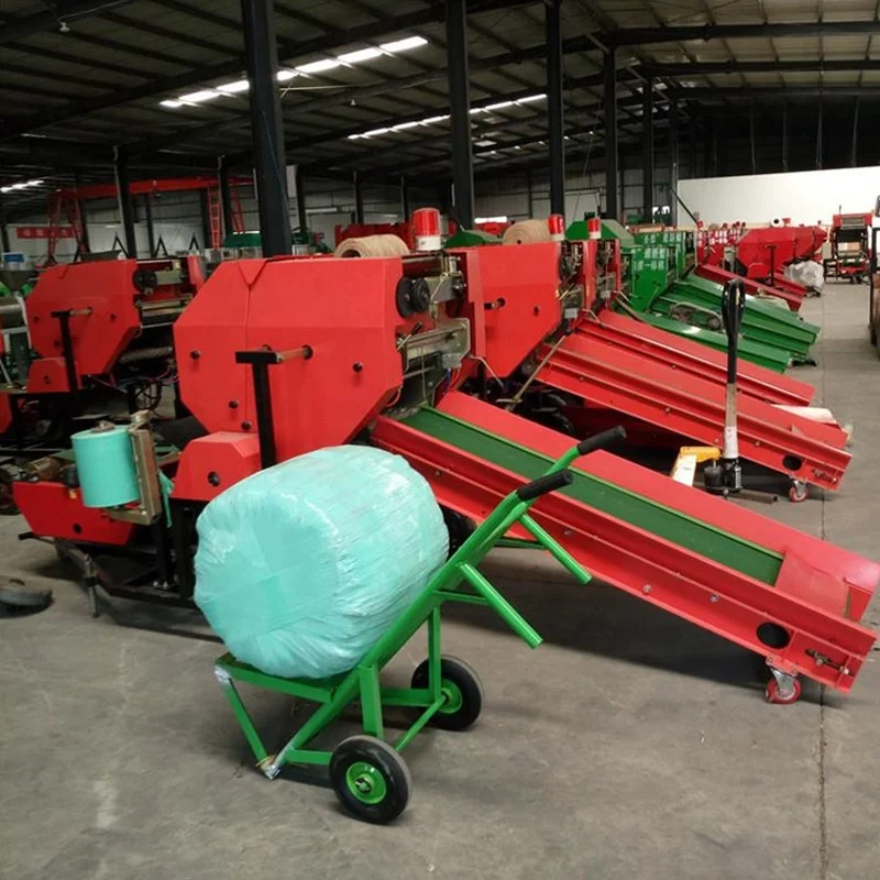 ディール自動乾草PTO草わら梱包サイレージベーラーラッパー包 - Silage Baler Machine のレビューと価格
