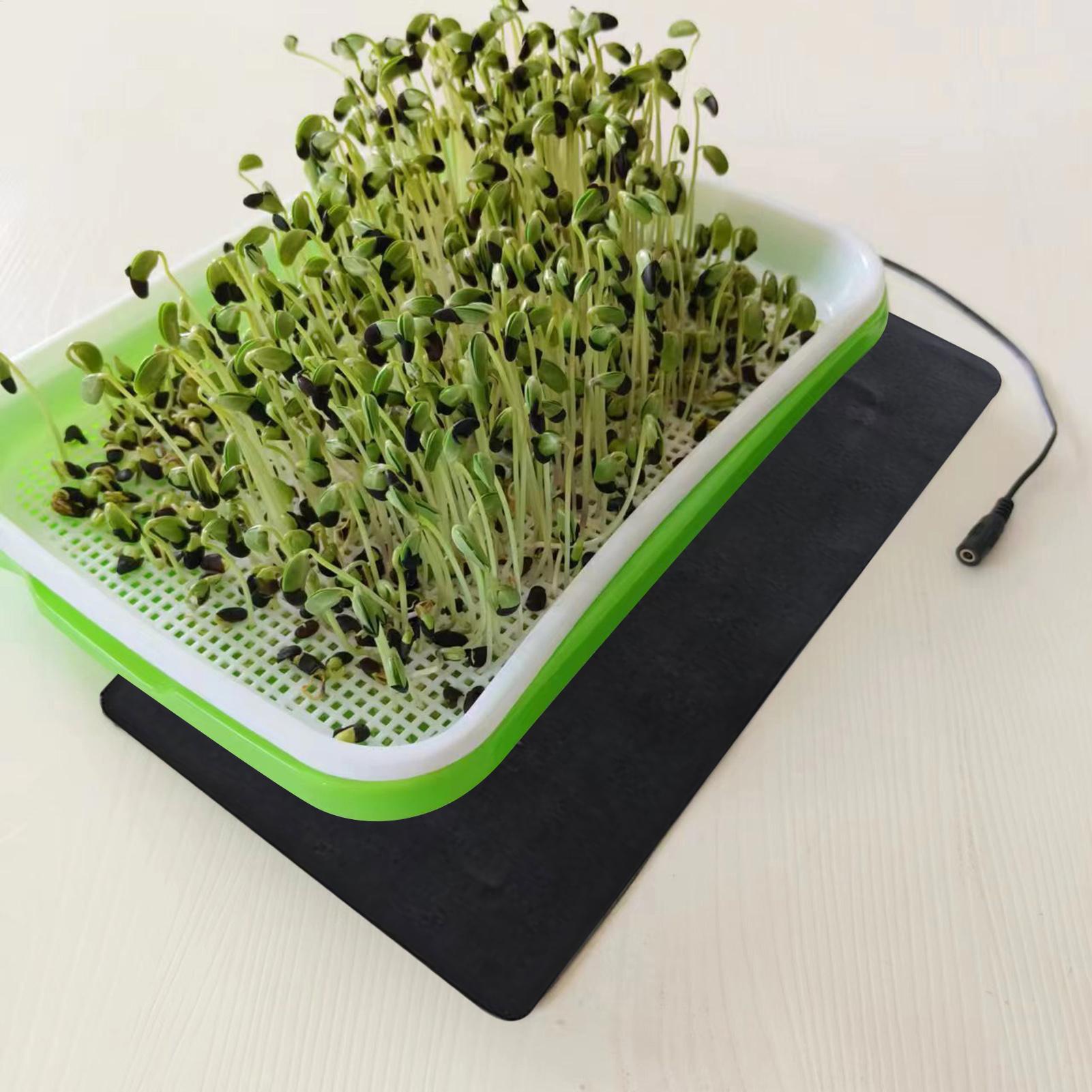 8.5W USB苗床ヒートマット、3段階温度調節可能な植物苗 - Seedling Heat Mat のレビューと価格
