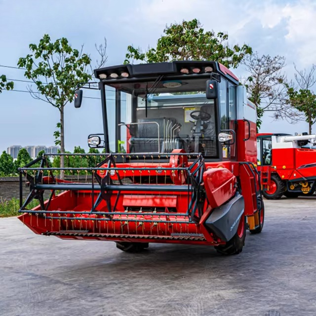 トウモロコシ穀物コンバイン収穫機農業機械自走式多機能カスタマ - Agriculture Farming Rice のレビューと価格
