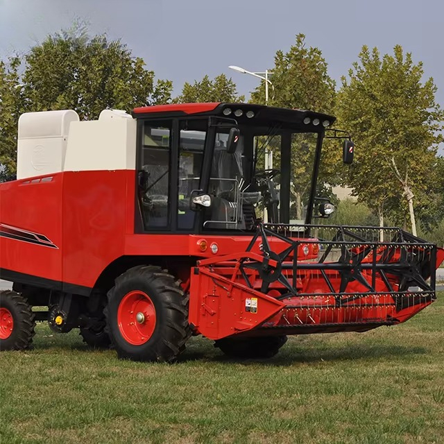 トウモロコシ穀物コンバイン収穫機農業機械自走式多機能カスタマ - Agriculture Farming Rice のレビューと価格