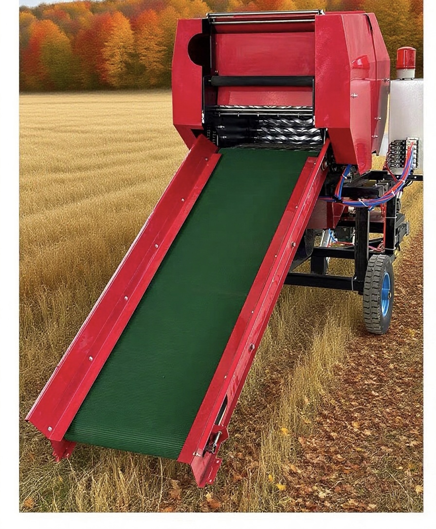 電動サイレージラウンドベーラーラッパー、ピーナッツ藁/干し草 - Silage Baler Machine のレビューと価格