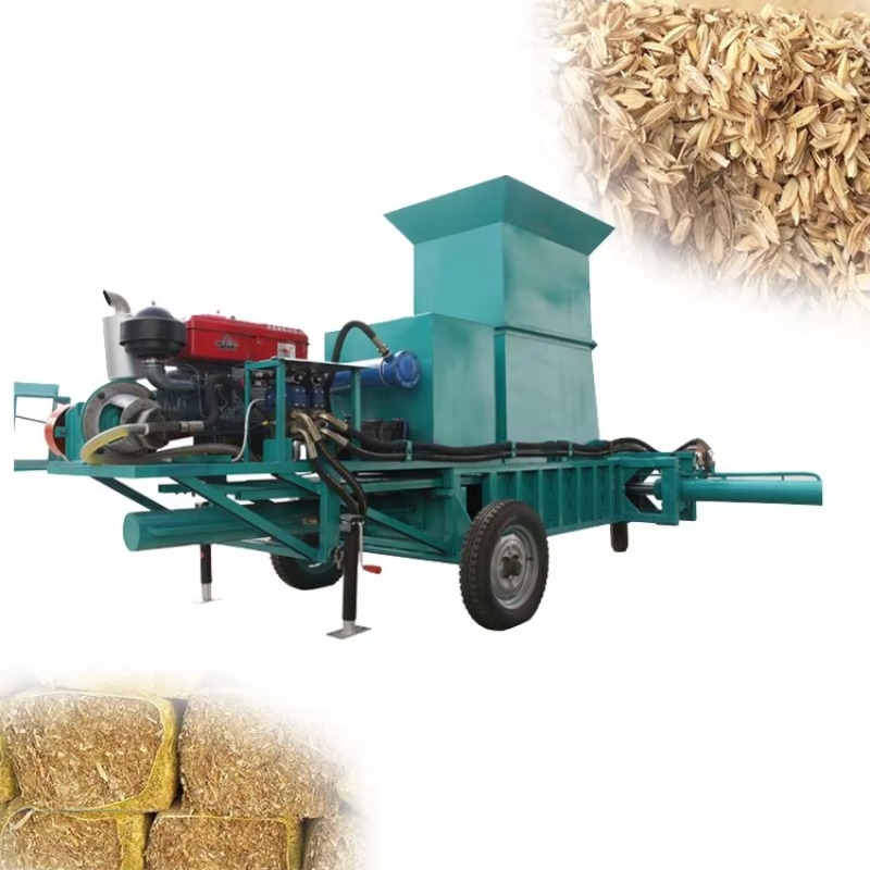 移動式ディーゼル油圧アルファルファ乾草ベーラー、サイレージ草 - Silage Baler Machine のレビューと価格