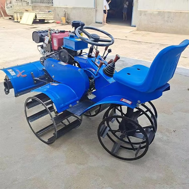 稲作用ディーゼル式手押し除草機/農業用多機能稲作ロータリー耕 - Agriculture Farming Rice のレビューと価格