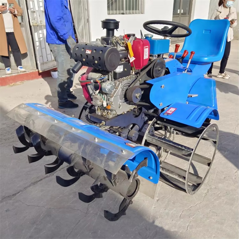稲作用ディーゼル式手押し除草機/農業用多機能稲作ロータリー耕 - Agriculture Farming Rice のレビューと価格