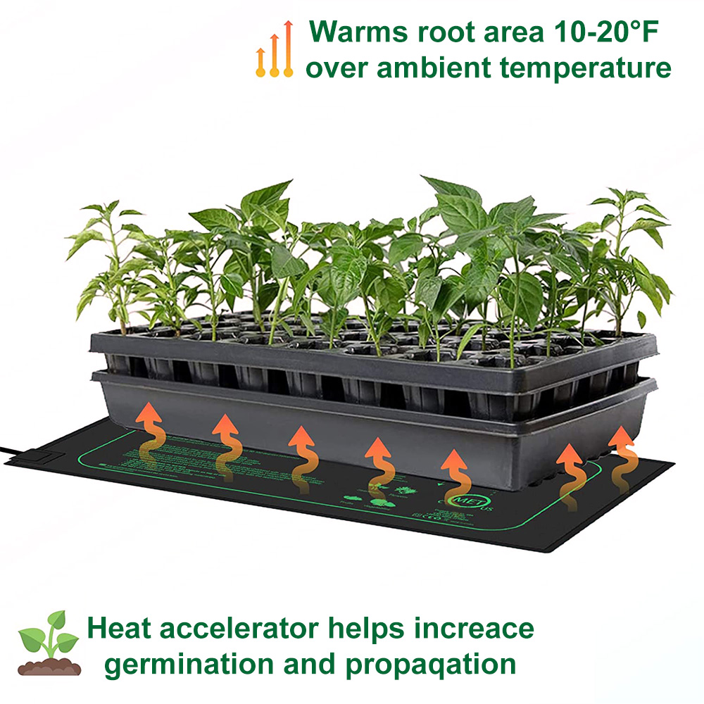 10/25/50CM 苗床ヒートマット 室内植物発芽用 防水 - Seedling Heat Mat のレビューと価格