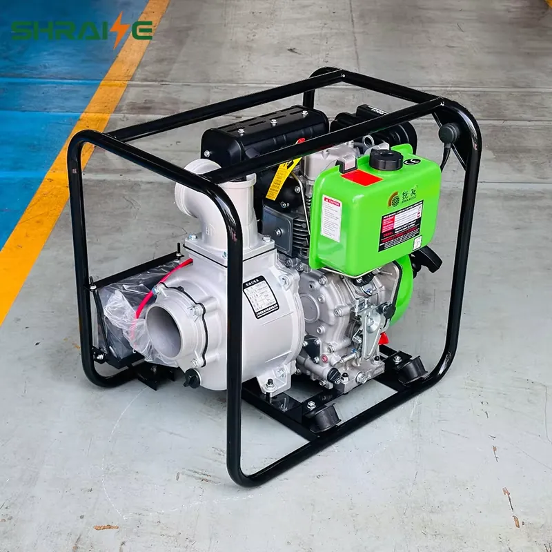 4インチ100mmエンジン農業灌漑農場家庭菜園用低燃費ポータ - Farming Pump For Agriculture のレビューと価格