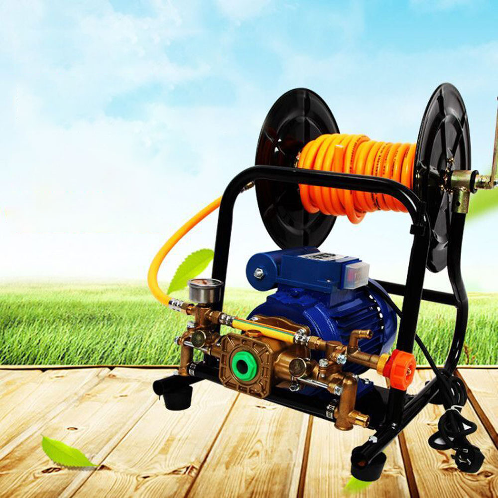 農業用噴霧器巻き取り機 電動 220v 1100w 3つのス - Farming Pump For Agriculture のレビューと価格