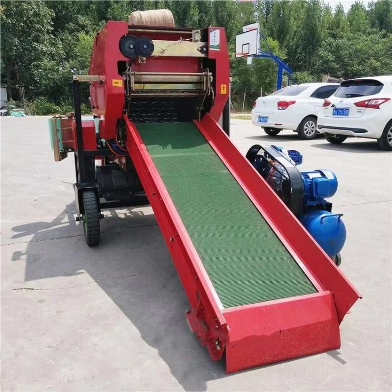 2024年全自動ディーゼルエンジン式ベーラーマシン、小型牧草 - Silage Baler Machine のレビューと価格