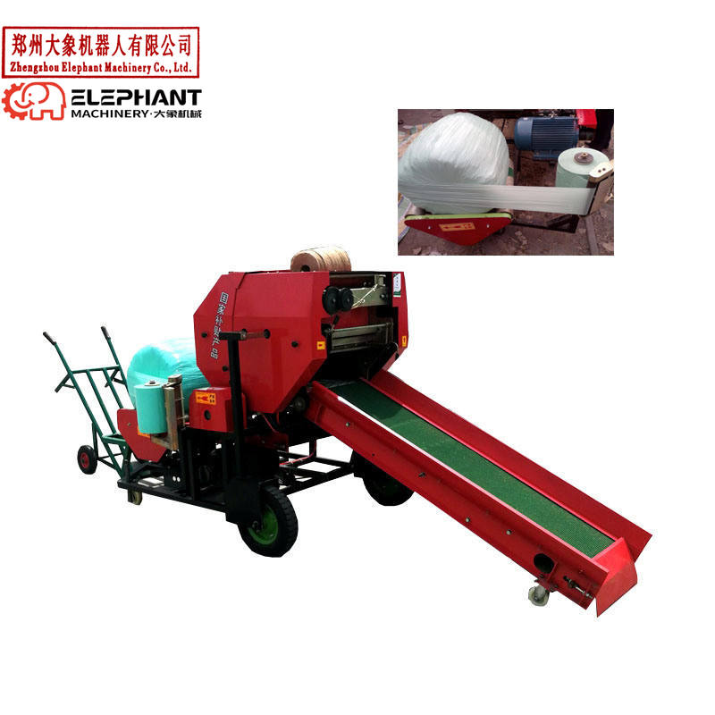 ミニラウンドサイレージ乾草ベーラーラッパーマシン農業用コーン - Silage Baler Machine のレビューと価格