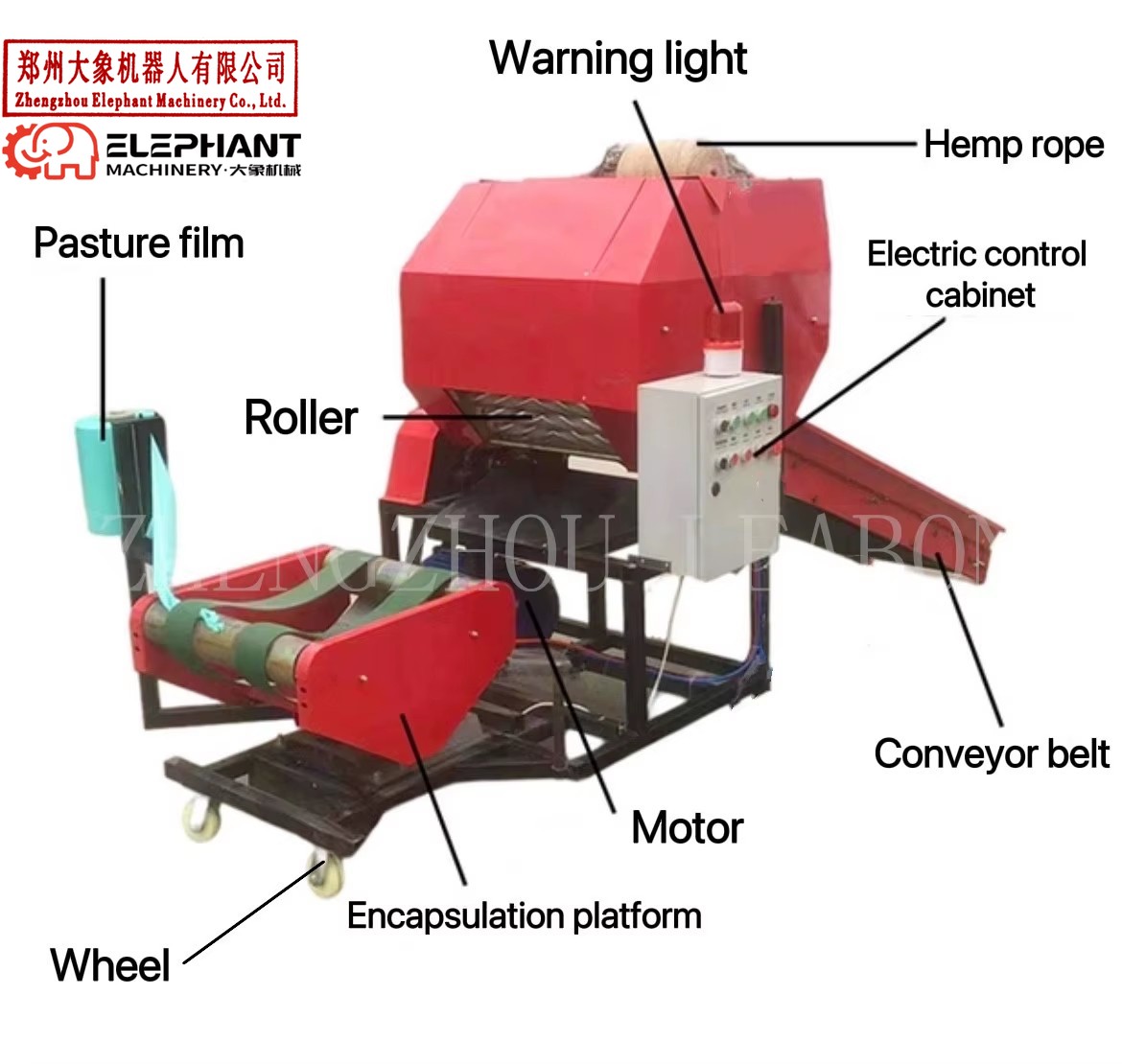ミニラウンドサイレージ乾草ベーラーラッパーマシン農業用コーン - Silage Baler Machine のレビューと価格